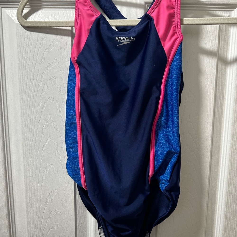 Speedo Kids Swimwear - Navy and Pink